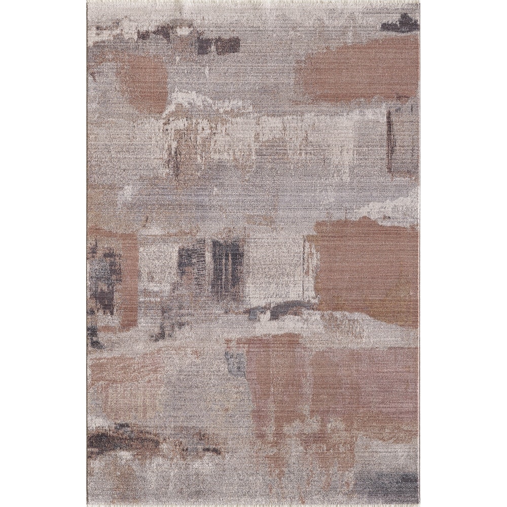 Domani Andrews Contemporary & Abstract in Blush Area Rug