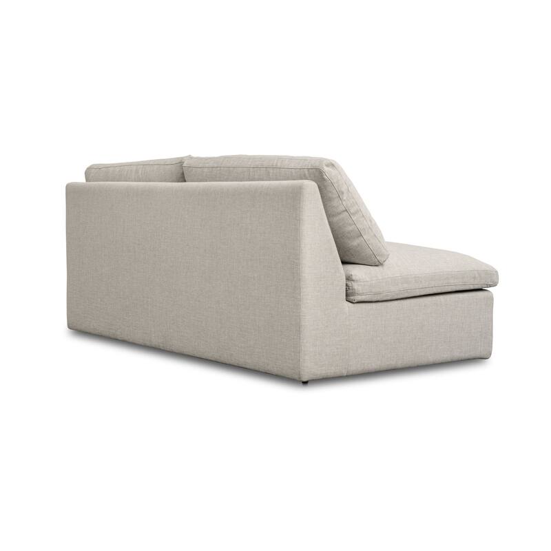 NADAAL STUDIOS Odessa, Outdoor Sofa With Weather-Resistant Performance Fabric - 74"W x40"D x35.8"H