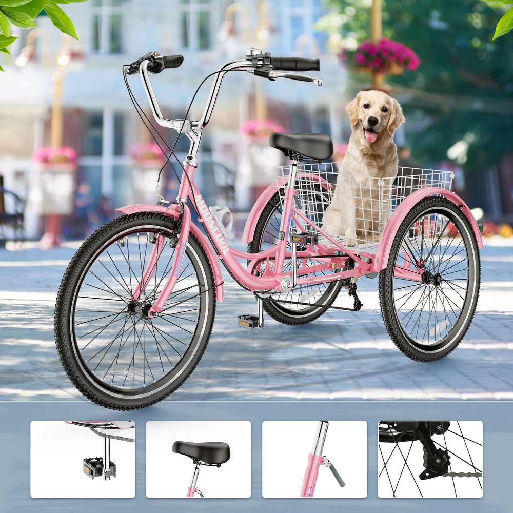 Pink adult bike deals
