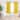 Deconovo Gold Line 42 Width Curtain Panel Pair (2 Panel)