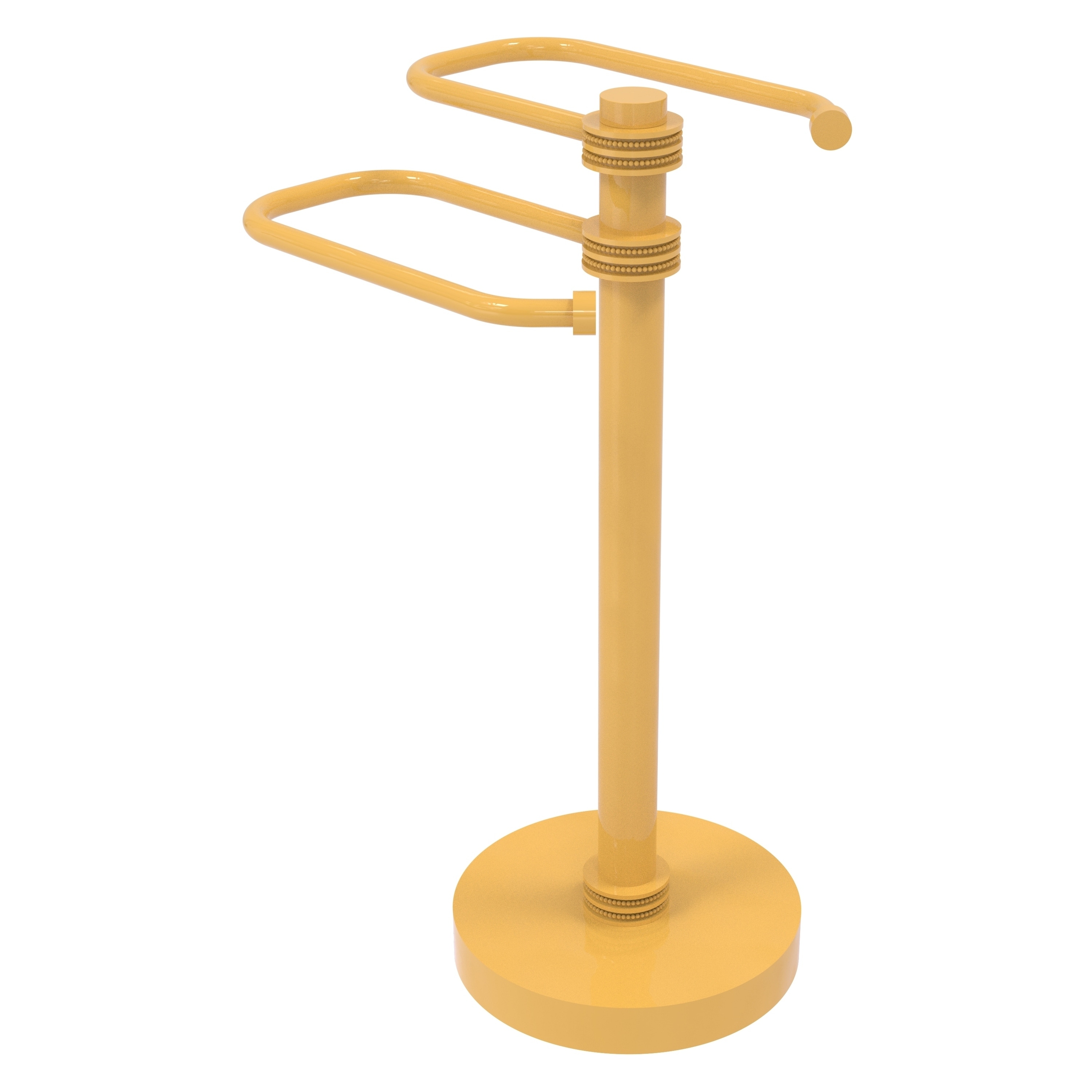 Allied Brass Free Standing Two Arm Guest Towel Holder