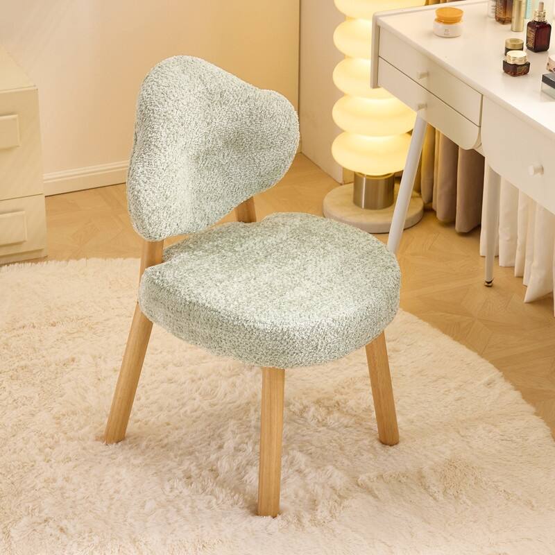 Cloud Puff Soft Accent Chair – Cozy Vanity & Lounge Chair