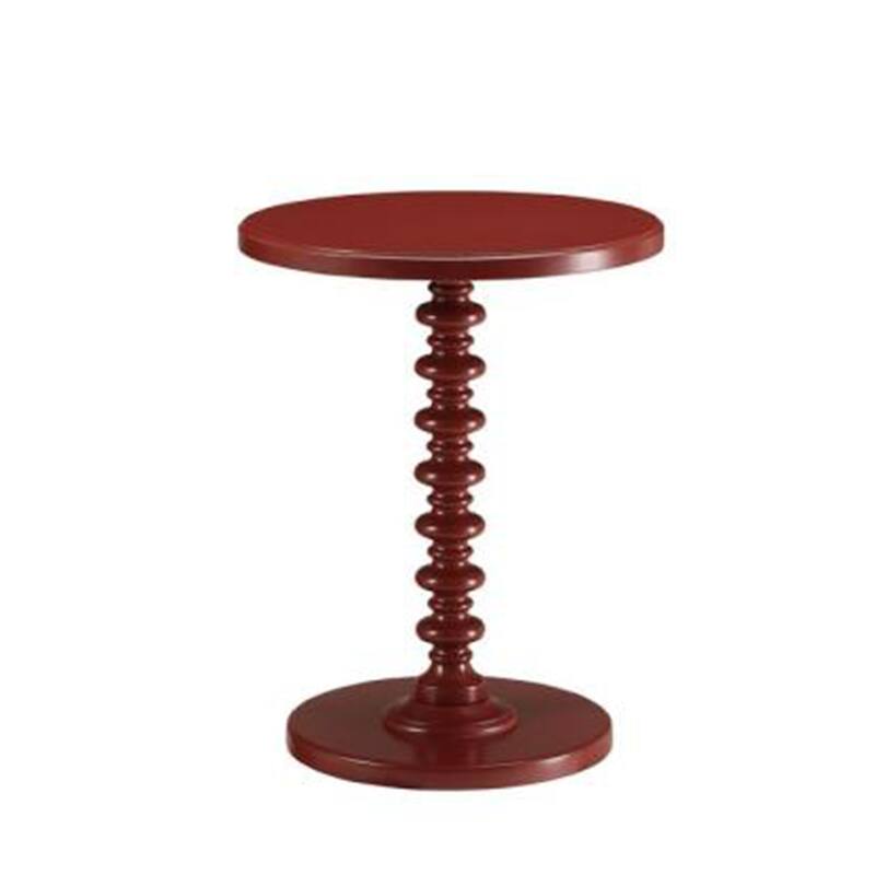 Astonishing Side Table With Round Top - 22 H x 17 W x 17 L Inches