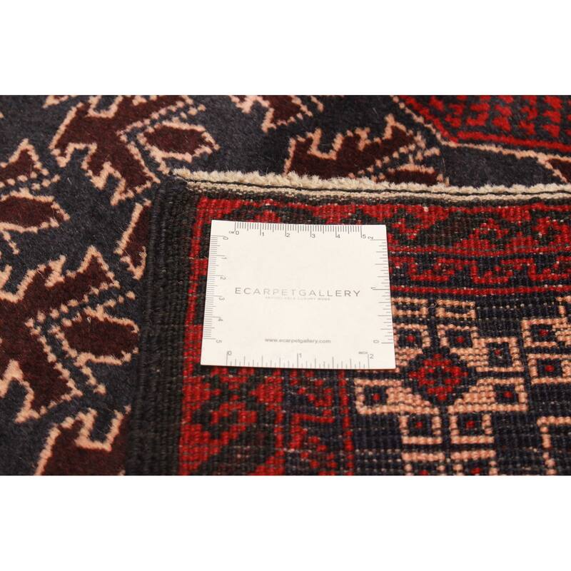 Teimani Black Rug 2'11" x 5'1" - 2'11 x 5'1