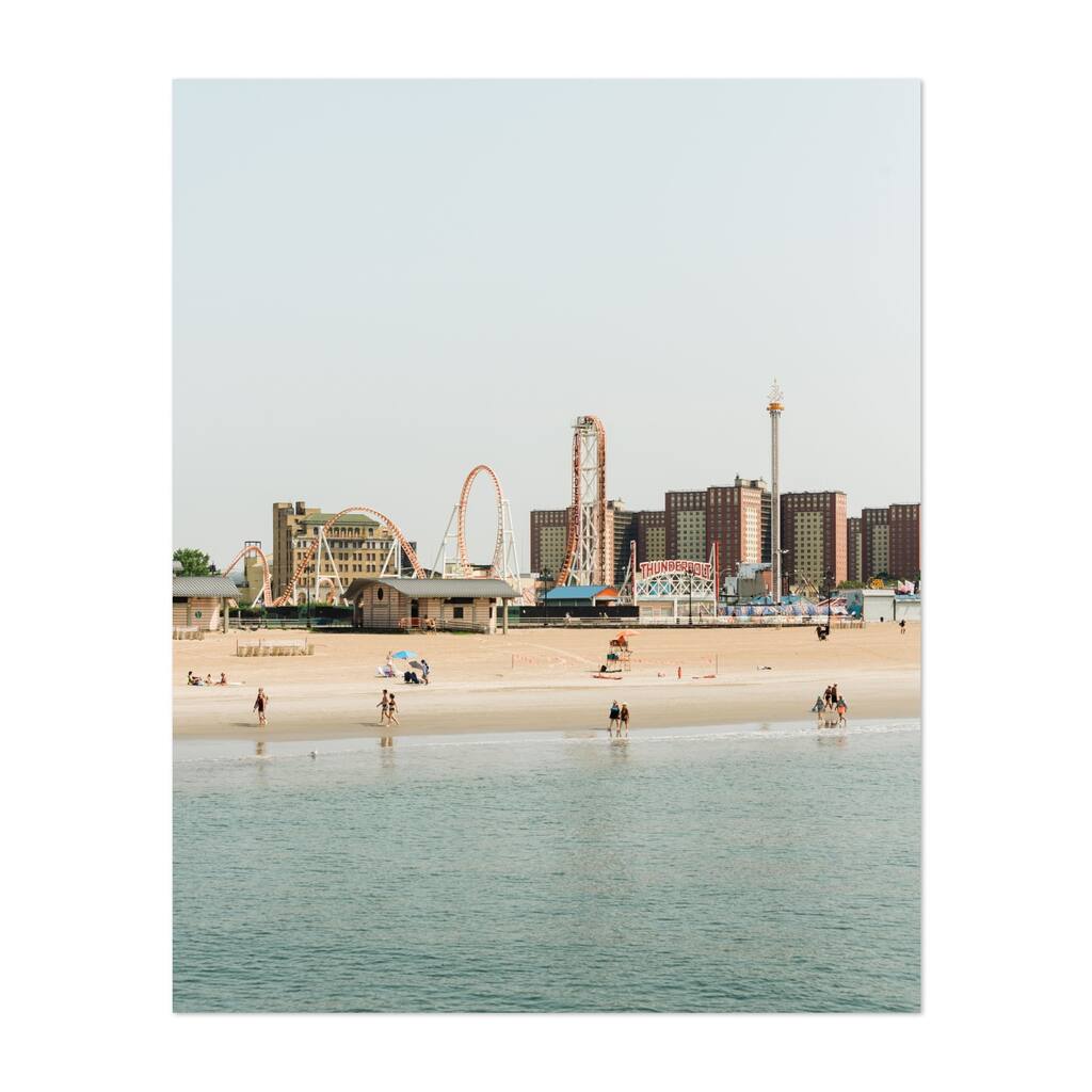 Coney Island Brooklyn New York Photography Beach Art Print/Poster