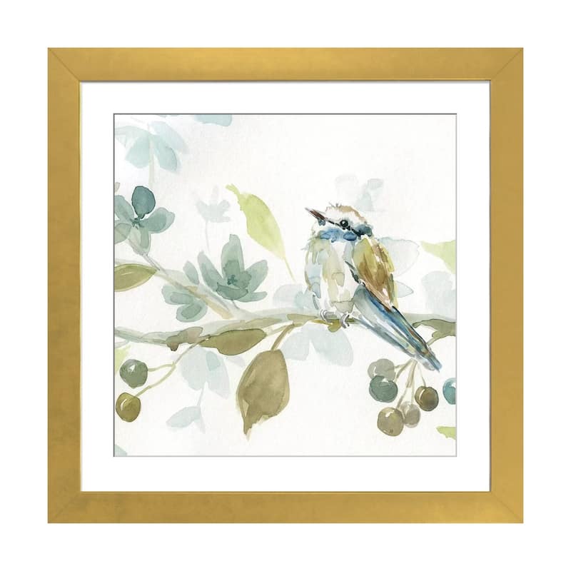 iCanvas "Spring Melody III" by Carol Robinson - Gold - 16x16x1