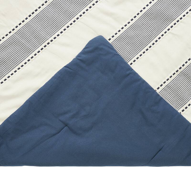 Better Trends Janson Collection Poly/Cotton Comforter Set with Sham - Absorbent, Moisture-Wicking, Machine Washable, Tumble Dry