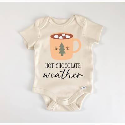 Cozy Hot Chocolate - Baby Boy Girl Clothes Infant Bodysuit Funny Cute Newborn