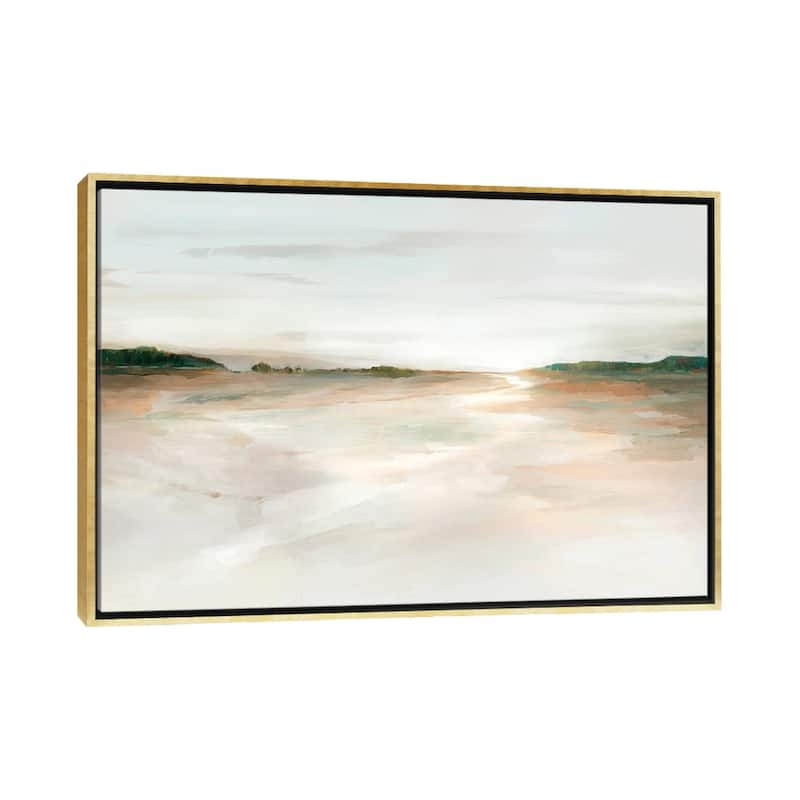 iCanvas "Glacier Dreaming" by Isabelle Z Framed Canvas Print - Gold - 18x26