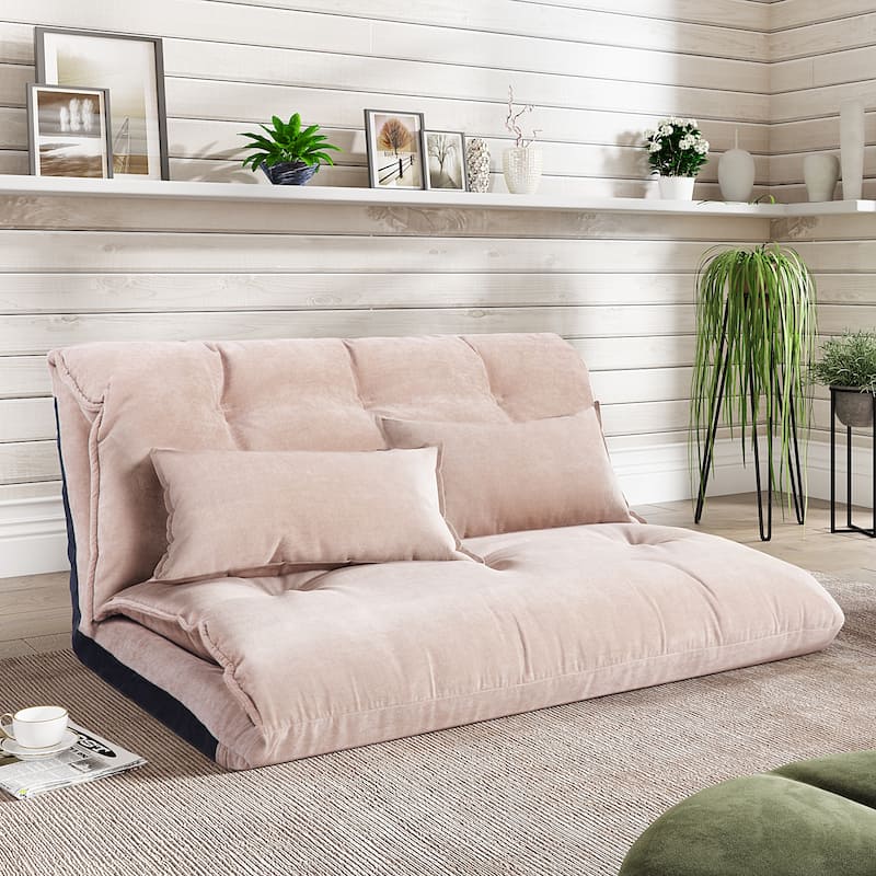 TiramisuBest Adjustable Foldable Modern Floor Leisure Sofa Bed - Bed ...