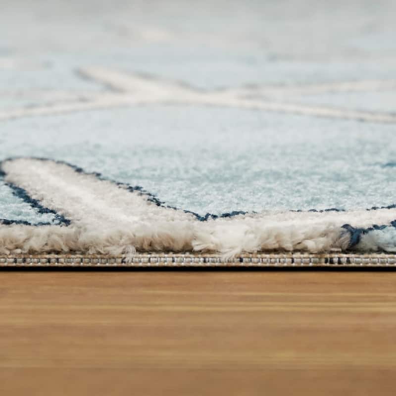 Massau Coastal Starfish Area Rug