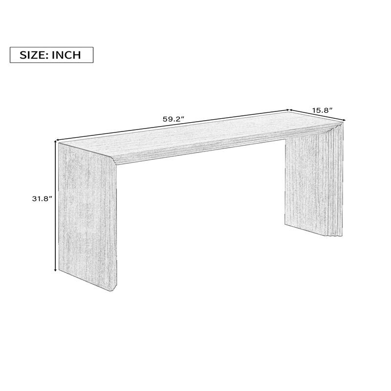 Modern Style Console Table
