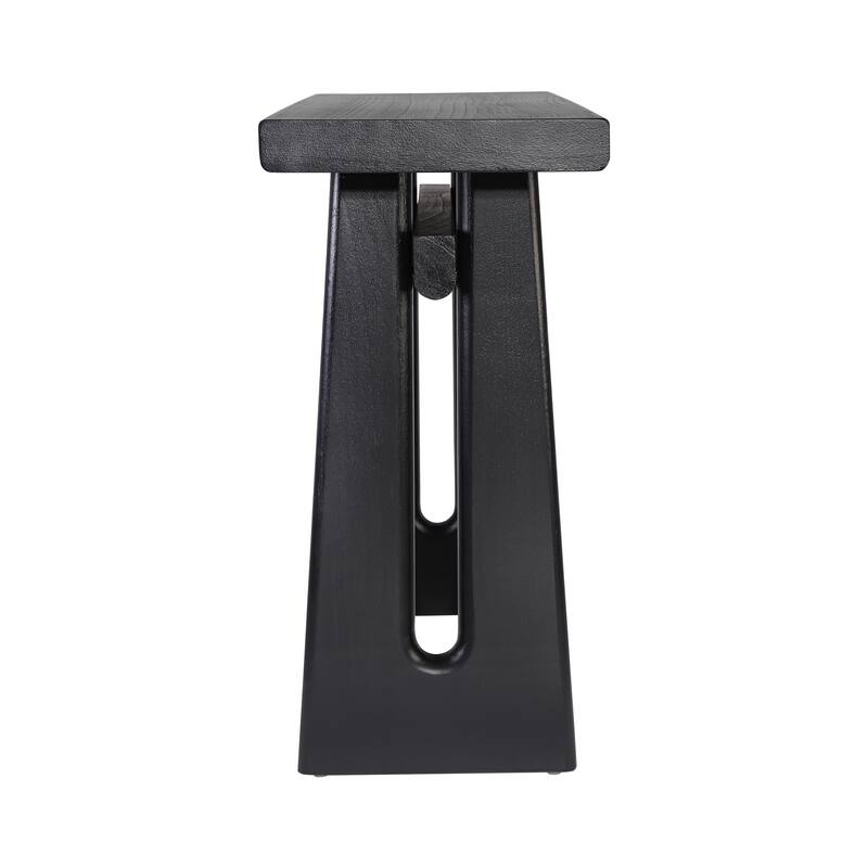 Mirod Elegant Console Table with Geometric Silhouette, Architectural Touch for Living Room, Entryway, Hallway