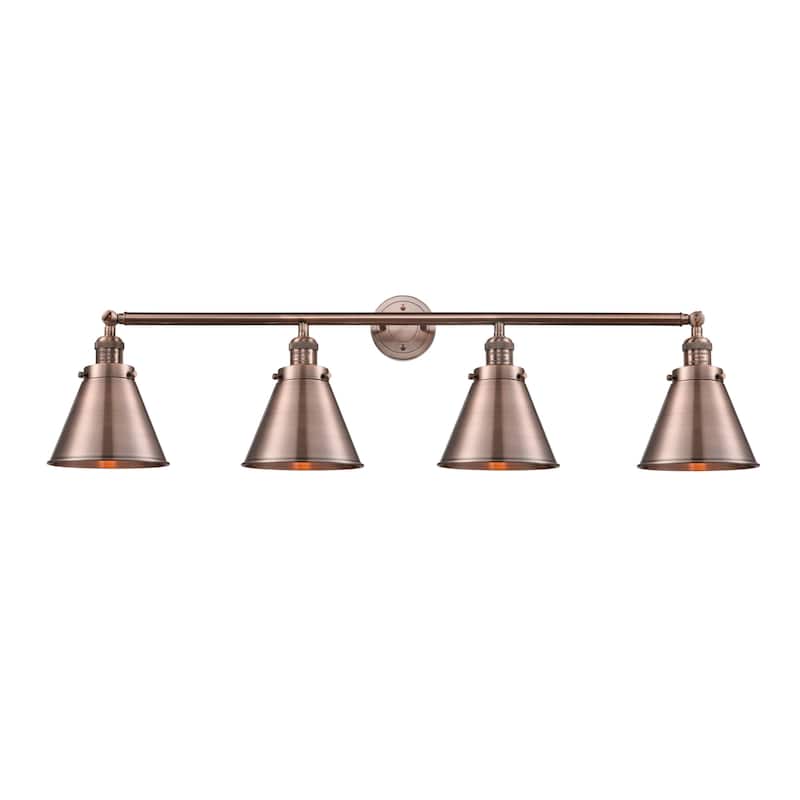 Innovations Lighting Appalachian 4 Light 44" Wide Bathroom Vanity - Antique Copper