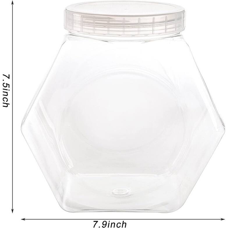 Plastic Candy Jar with Lid