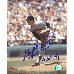 Gaylord Perry signed San Francisco Giants 8x10 Photo HOF91