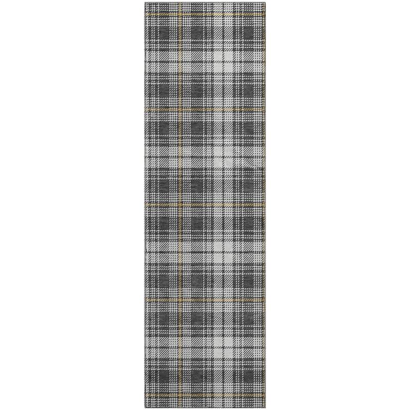 Premium Washable Super Soft Farmhouse Plaid Mayfield Rug