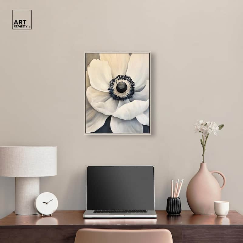 Heart of the Anemone Canvas by Art Remedy