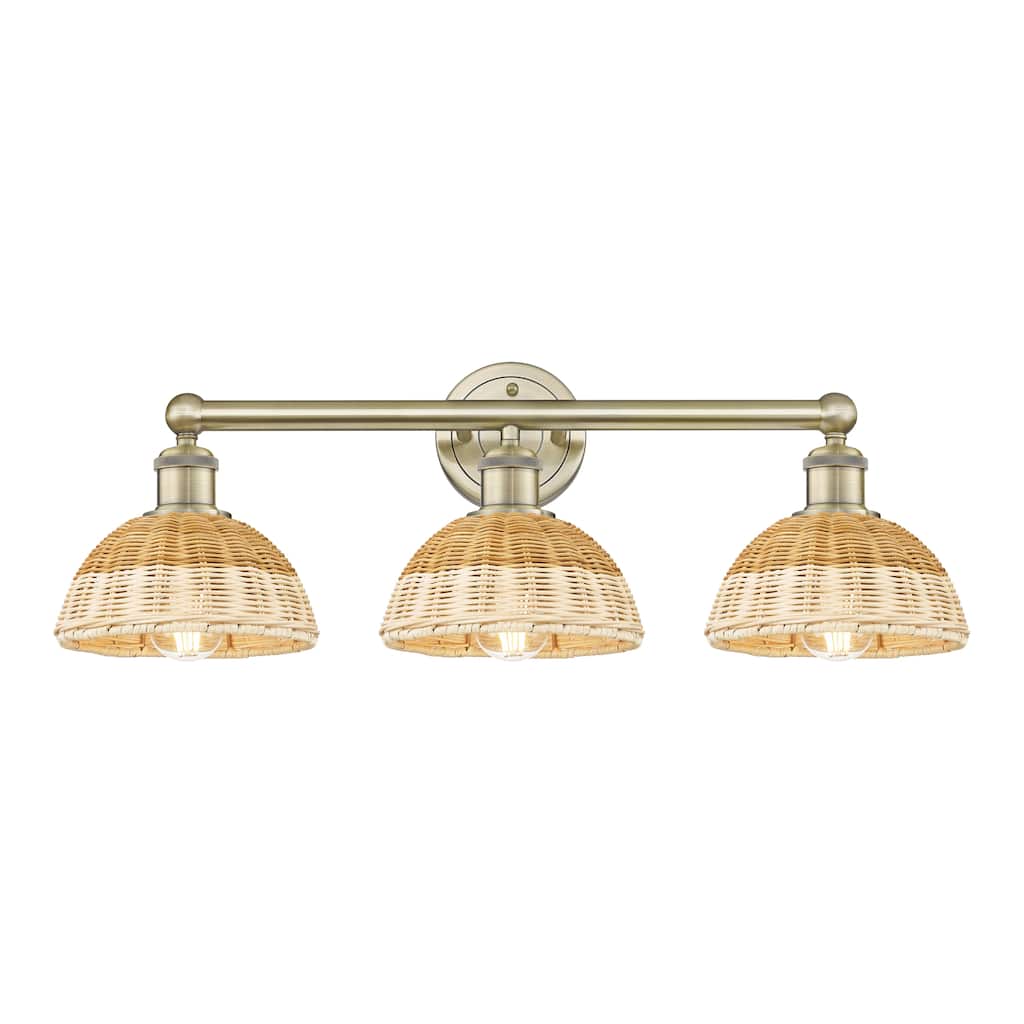 Innovations Lighting Endless Possibilities Edison - Bristol Natural II - 3 Light 26" Bath Vanity Light