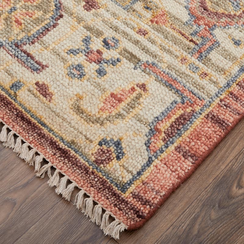Foxboro R69CK Medallion Transitional Area Rug