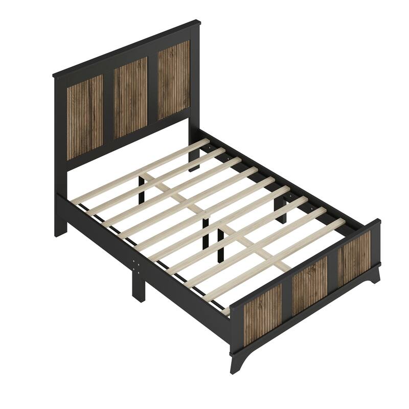 Wooden Platform Bed