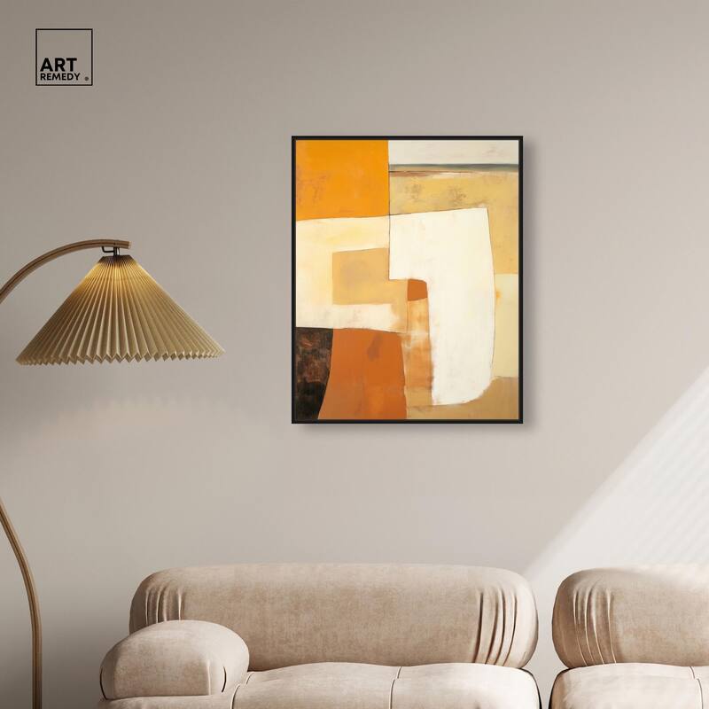 Clay and Canvas II Canvas by Art Remedy