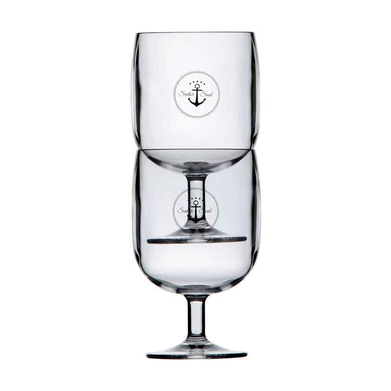 Sailor Soul Break Resistant Stackable Wine Glass