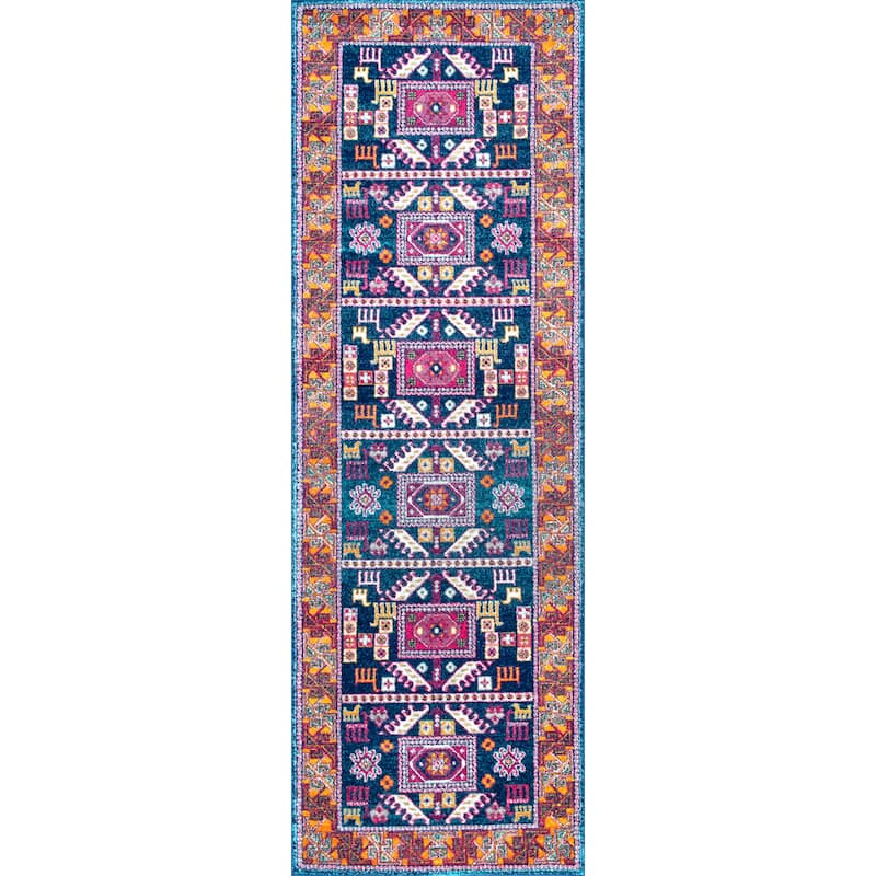 Nuloom Vintage Lorena Tribal Area Rug