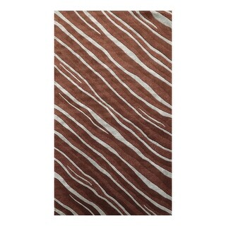 Hip Rugs 5x7 Hand Tufted Hand Made Wool & Art Silk Hip Designer Modern ...