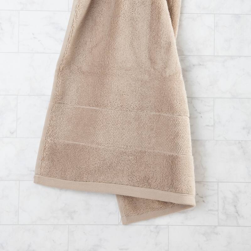 Aston & Arden Turkish Solid 4-Piece Hand Towels - 18x32