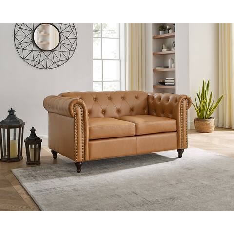 Cristhian 60"Wide Loveseat with Rolled Arms
