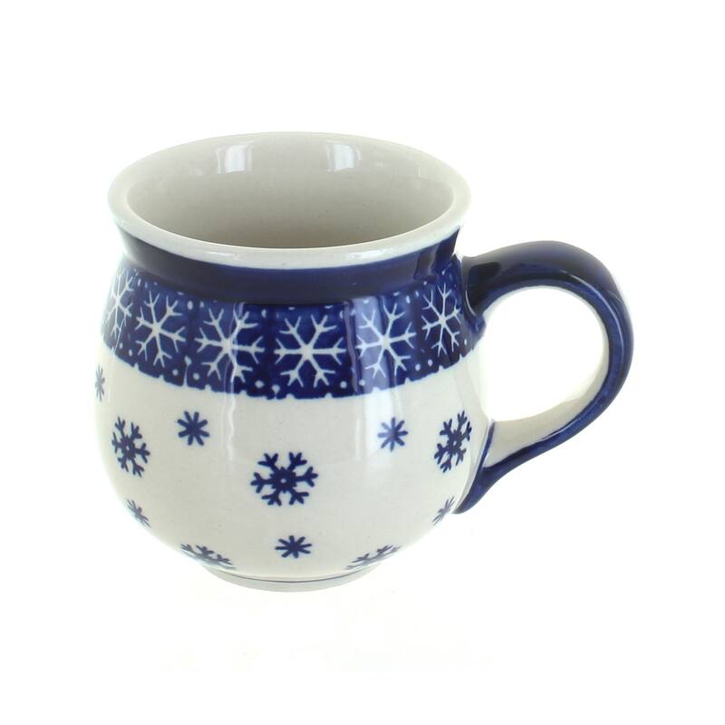 Blue Rose Polish Pottery K090 Manufaktura Bubble Mug