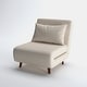 preview thumbnail 170 of 176, Artdeco Home - Tustin Upholstered Convertible Lounge/ Sleeper Chair