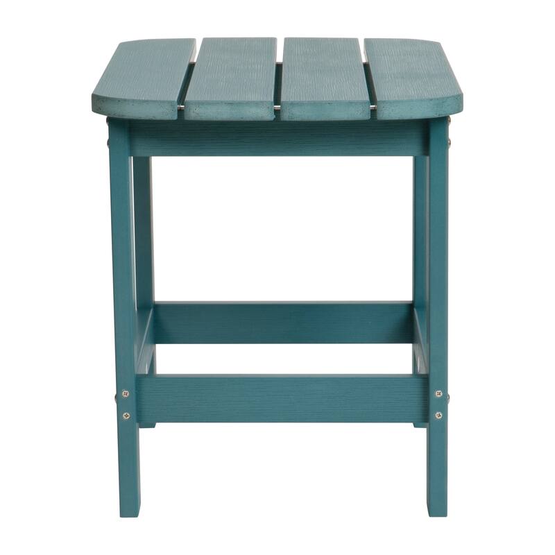 All-Weather Poly Resin Adirondack Side Table - Patio Table