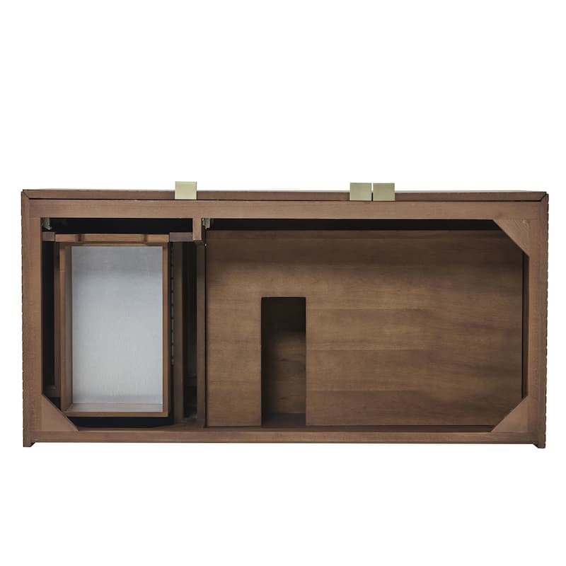 James Martin Vanities Marcello 48" Single Vanity, Chestnut