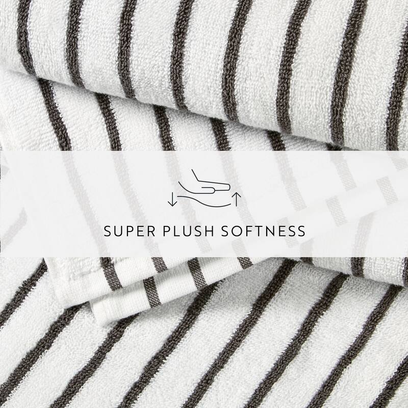 Becky Cameron Ultra Soft Plush Cotton Cabana Towels