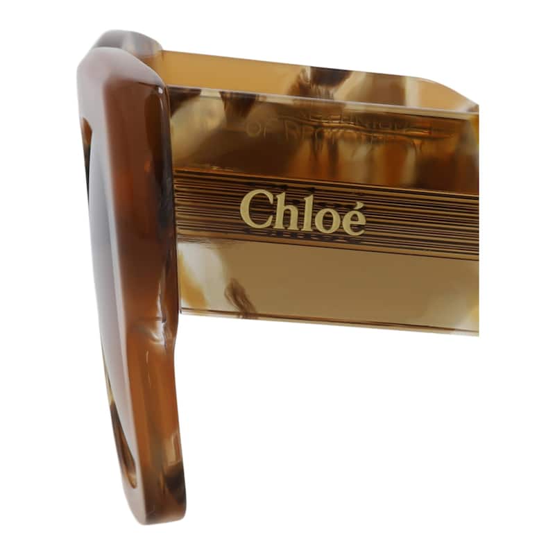 Chloé Square-Frame Recycled Acetate Sunglasses