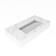 preview thumbnail 36 of 157, Pyramid Solid Surface Wall-Mounted Bathroom Sink