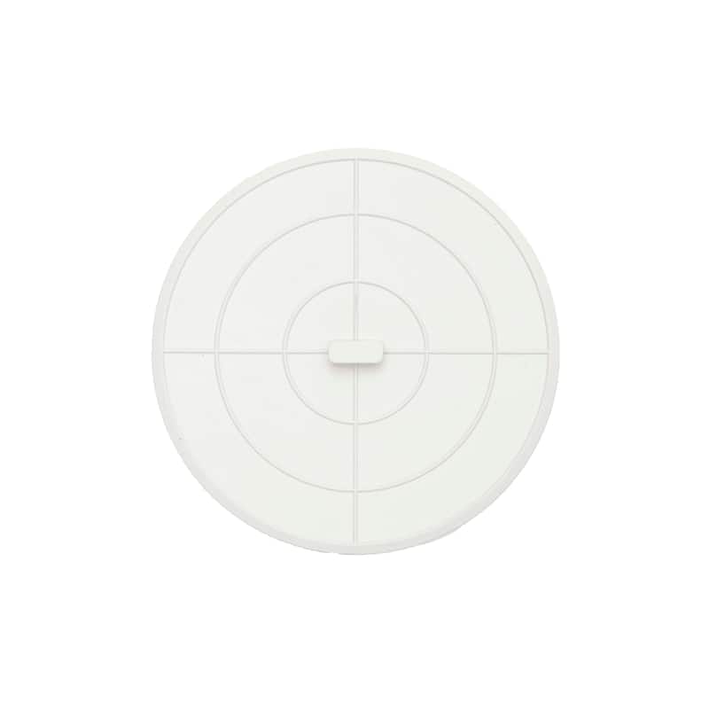 Kenney Rubber Drain Stopper, 5" Diameter - White