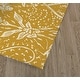 preview thumbnail 10 of 15, FLIGHT OF FANCY YELLOW Area Rug By Becky Bailey