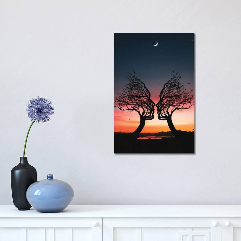 iCanvas "Me And You" by Abdullah Evindar Canvas Print - 18x12x1.5