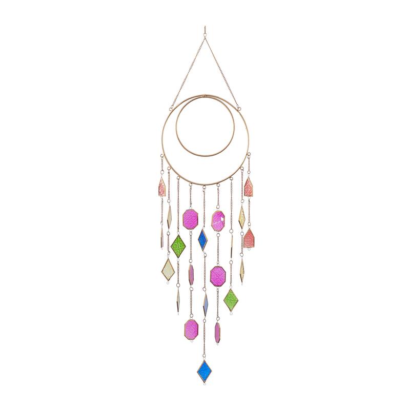 Multi Iron Contemporary Windchime