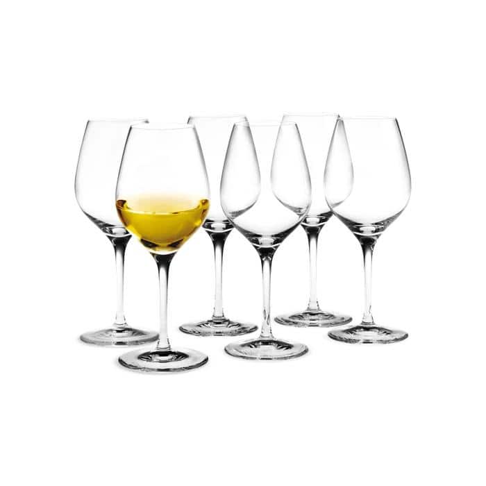 Holmegaard Cabernet Dessert Wine Glass, Clear, 6 pcs. - 9.5 oz