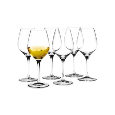 Holmegaard Cabernet Dessert Wine Glass, Clear, 6 pcs. - 9.5 oz