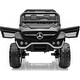 preview thumbnail 8 of 25, 24V Ride On Truck Car for Kids 2 Seater Licensed Mercedes Benz Toddles Electric Car Black