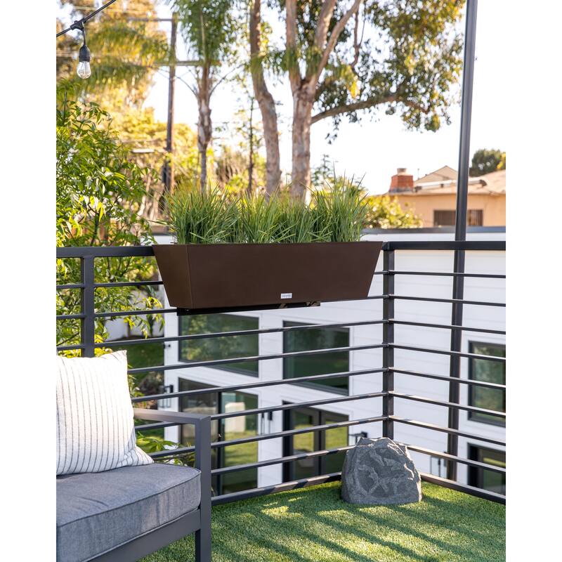 Pure Series Railing Window Box Planter