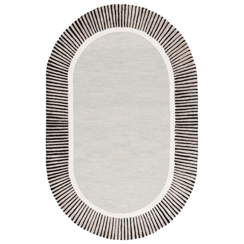 SAFAVIEH Handmade Fifth Avenue Zvjatka Mid-Century Modern Wool Rug