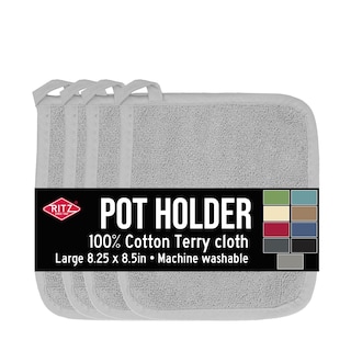 Ritz 4-Pack Terry Pot Holder Set