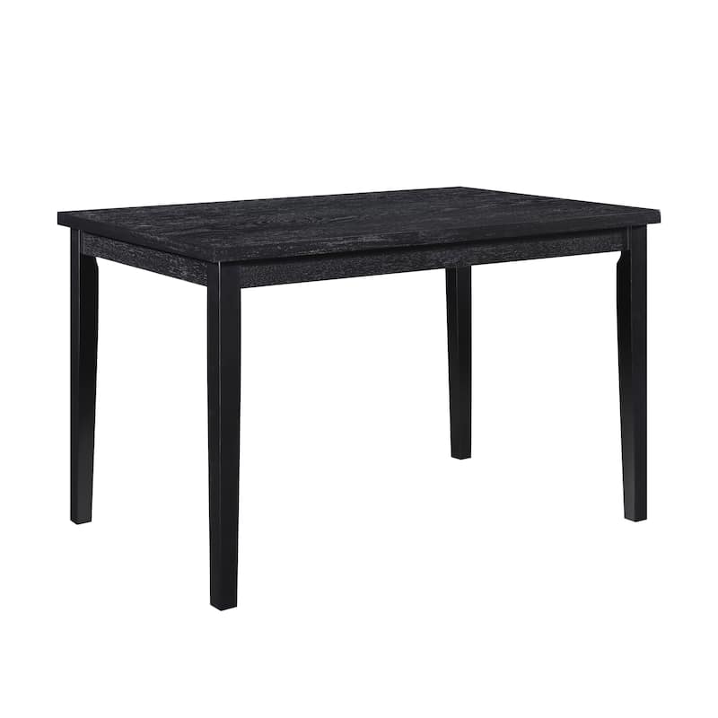 Siena Wood Dining Table - Black