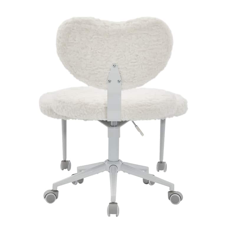 Anmytek Cross Legged Chair with Wheels,Criss Cross Desk Chair with Lumbar Support and Adjustable Stool